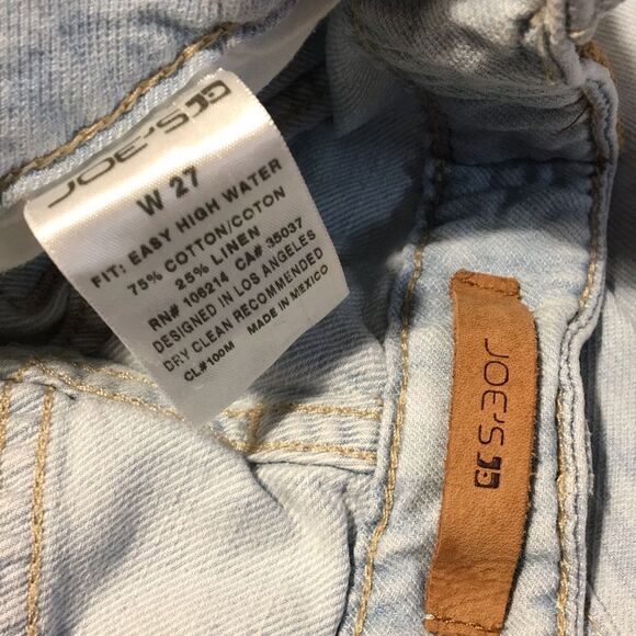 JOE’S JEANS light blue skinny jeans size W 27 - Picture 6 of 7